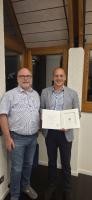 Verleihung der Ehrennadel des Gemeindetages Baden-Württemberg an Robert Fiesel