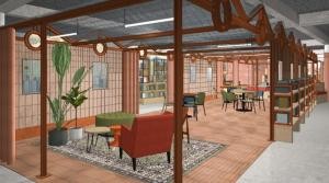 Bürgerzentrum - erste Planentwürfe